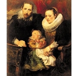 Family Portrait, Sir Anthony van Dyck, (1599-1641)