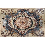 Marble Mosaic Rugs - MG059A