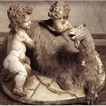 The Goat Amalthea with the Infant Jupiter and a Faun 1615