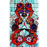 Stained window glass panel LTSP34-20∕05