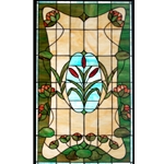 Stained window glass panel LTSP34-20∕12