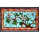 Stained window glass panel LTSP20-34∕17