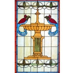 Stained window glass panel LTSP34-20∕20