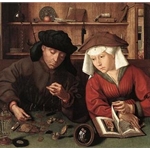 The Moneylender and His Wife, 1514, Quentin Massys