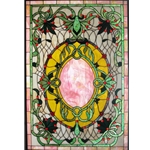 Stained window glass panel LTSP45-30∕32