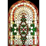 Stained window glass panel LTSP35-23∕68