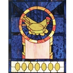 Stained window glass panel LTSP26-20∕76