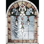 Stained window glass panel LTSP30-22R∕97