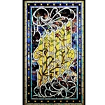 Stained window glass panel LTSP34-20∕45