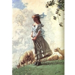 Fresh Air, 1878, Winslow Homer