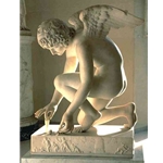 Marble Cupid Sculpture Antoine Denis Chaudet