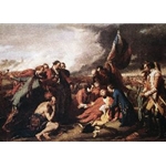 The Death of General Wolfe, 1770, Benjamin West