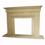 Hand-carved Marble Fireplace Mantel - SF-040