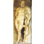 Herakles At Rest, Roman copy