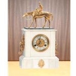 Marble-Brass Clock-K1221