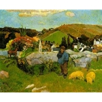 The Swineherd Brittany 1888 Paul Eugéne-Henri Gauguin