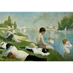 Bathers at Asnieres 1883-84 Georges-Pierre Seurat