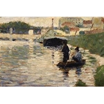 View of the Seine 1882–83 Georges-Pierre Seurat French 1859–1891