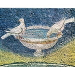 Byzantine Mosaic -Doves