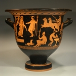 Bell Krater the Scene on the Krater is Based