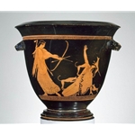 Bell Krater Aktaion Meets his Demise