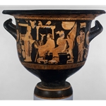 Bell Krater Europa Pleading with Zeus