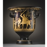 Bell Krater the Centaur Chiron Accompanied by a Satyr