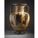 Neck Amphora Apollo Playing The Kithara