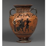 Neck Amphora with Herakles