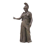 greek bronze -athena