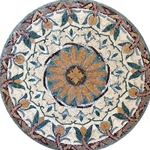 Marble Mosaic Medallion - MM017