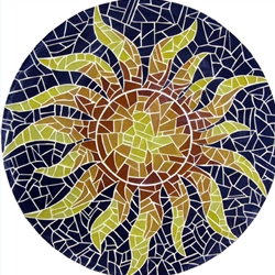 Marble Mosaic Medallion - MP071