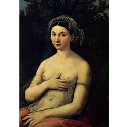 Portrait of a Nude Woman Raphael - 1518