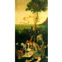 The Ship of Fools Hieronymus Bosch - c.1490-1500