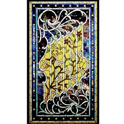 Stained window glass panel LTSP70-40∕10