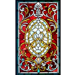 Stained window glass panel LTSP34-20∕11