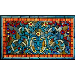 Stained window glass panel LTSP34-20/13
