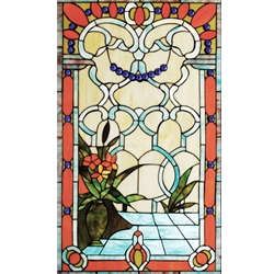 Stained window glass panel LTSP34-20∕40