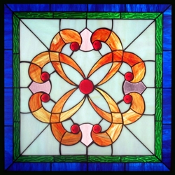 Stained window glass panel LTSP20-20∕94