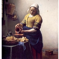 The Milkmaid, c. 1658-60, Jan Vermeer