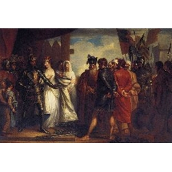 The Burghers of Calais, 1789,Benjamin West