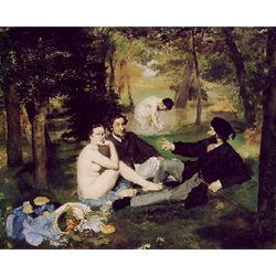 Le Dejeuner sur L'Herbe, 1863, Edouard Manet