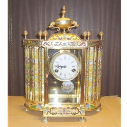 Cloisonne Clock K1283