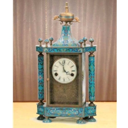 Cloisonne Clock K1292