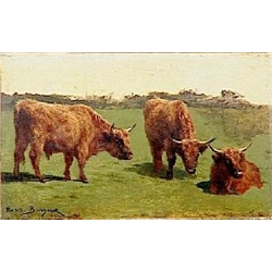 Study of Three Cows Rosa Bonheur