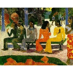 Market Day 1892 Paul Eugene-Henri Gauguin
