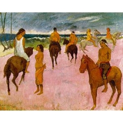 Riders on the Beach 1902 Paul Eugene-Henri Gauguin