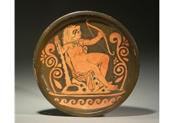 Apulian Red-Figure Plate Herakles