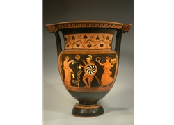 Column Krater Female Holding Situla
