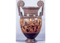 Volute Krater Cast of a Satyr Play